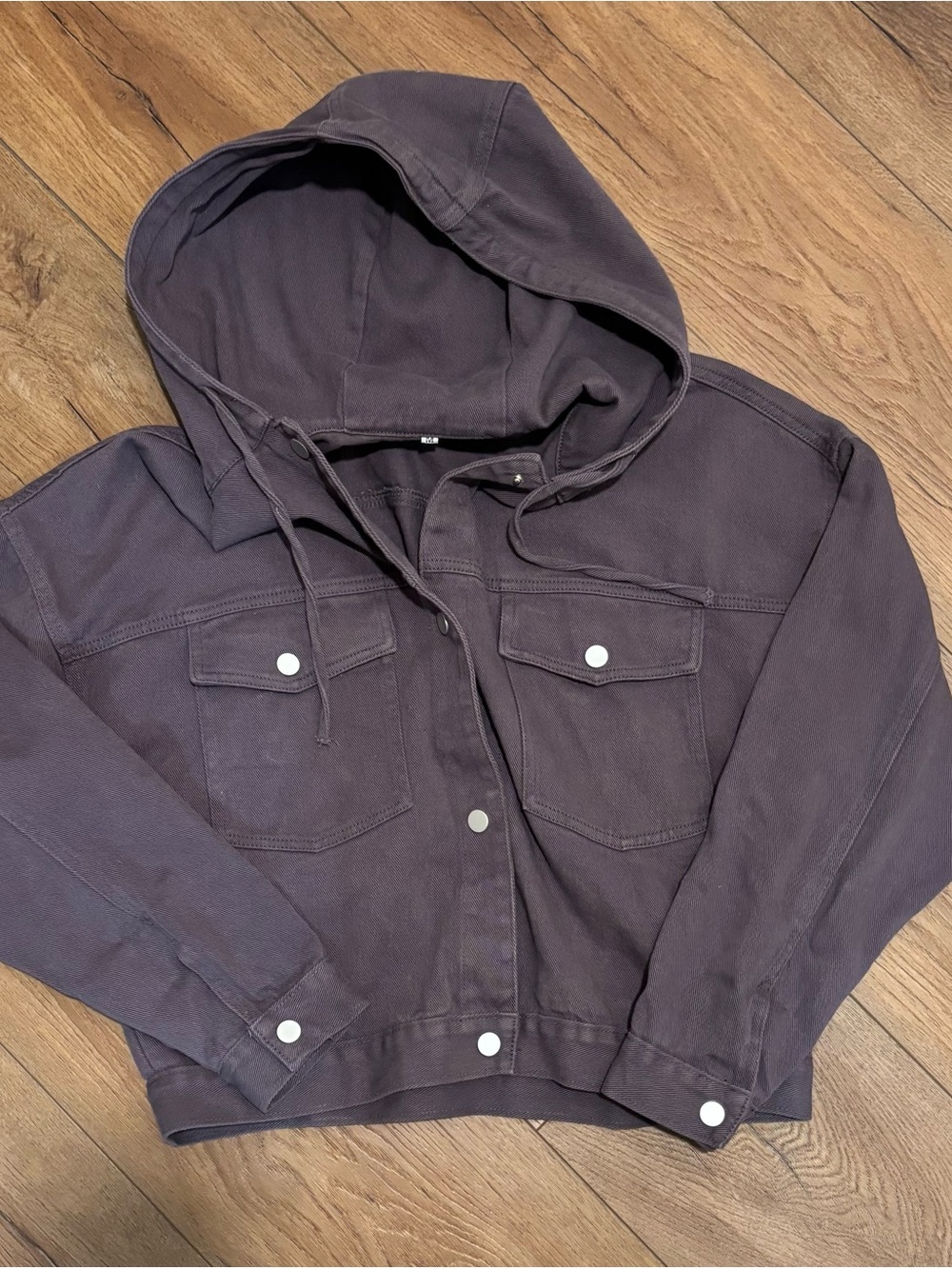 Hooded Women's Cropped Jacket